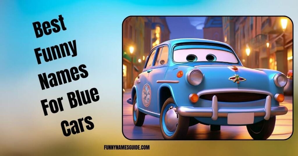 Best Funny Names For Blue Cars