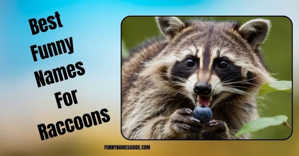 Best Funny Names For Raccoons