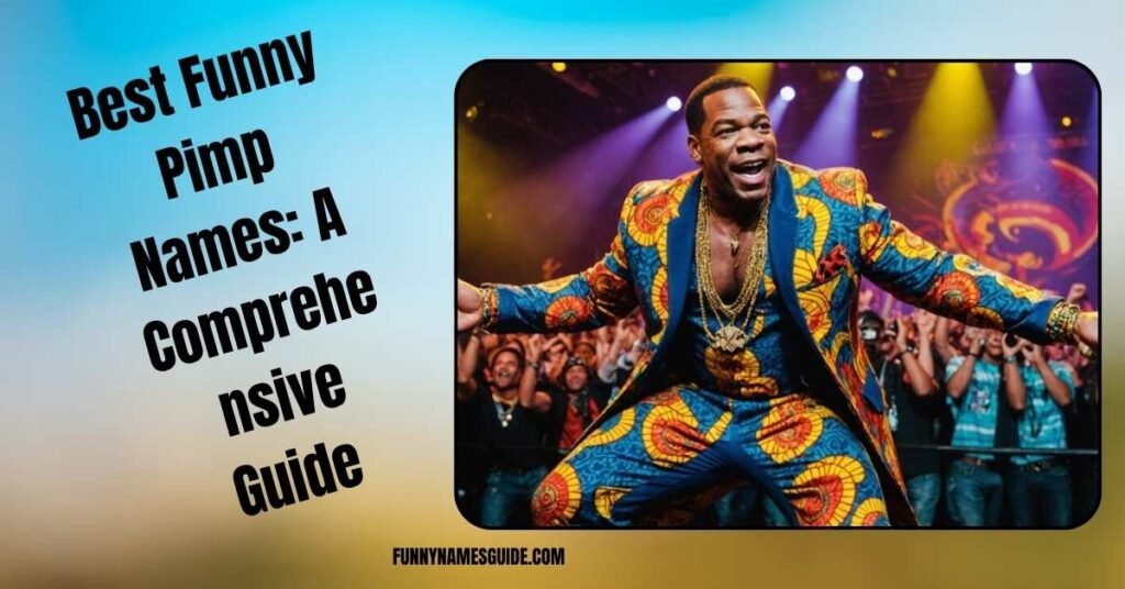 Best Funny Pimp Names: A Comprehensive Guide 