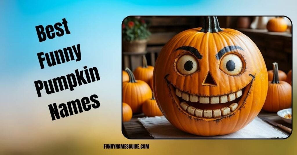 Best Funny Pumpkin Names