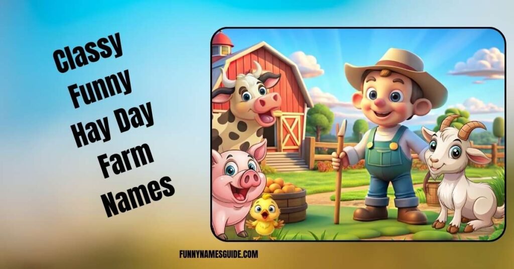 Classy Funny Hay Day Farm Names