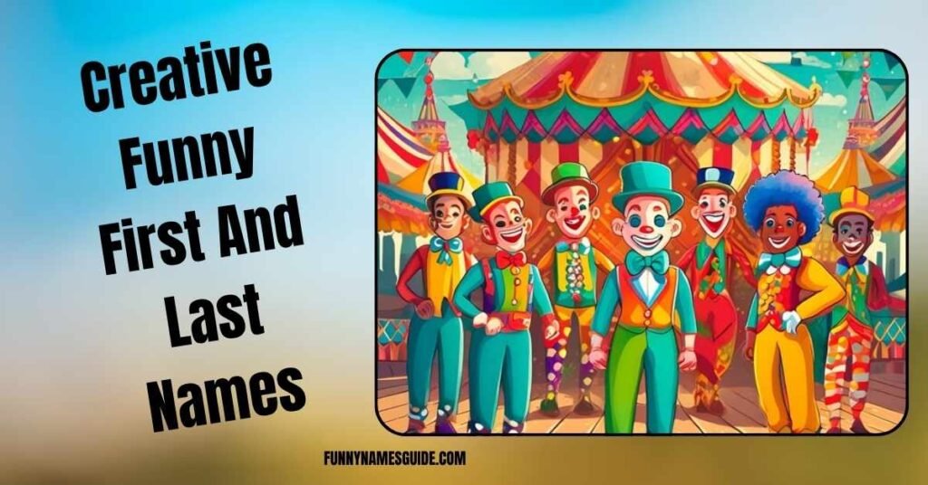 Creative Funny First And Last Names