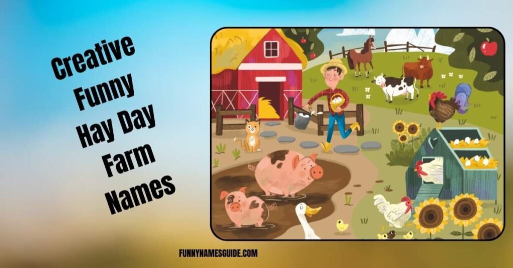 Creative Funny Hay Day Farm Names