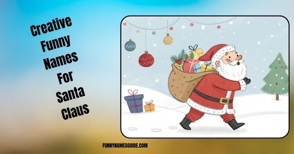 Creative Funny Names For Santa Claus