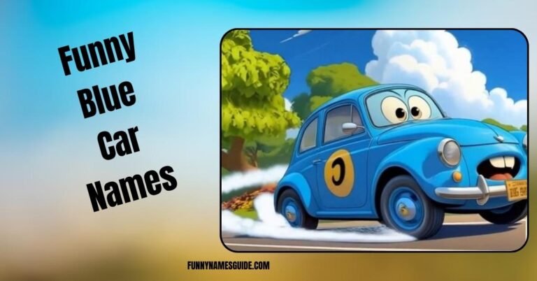 Funny Blue Car Names