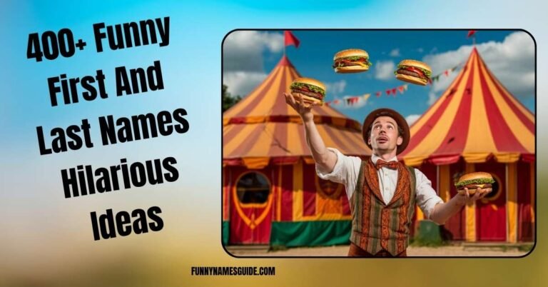 Funny First And Last Names
