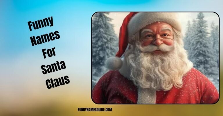 Funny Names For Santa Claus