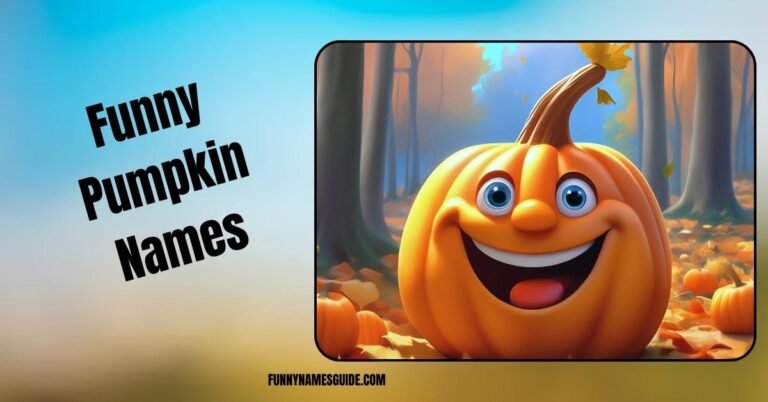 Funny Pumpkin Names