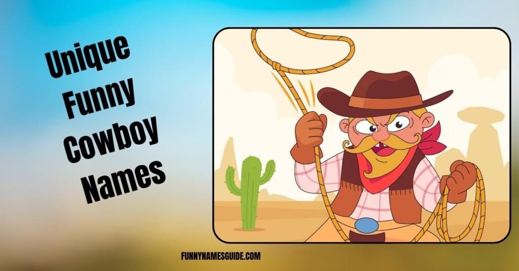 800+ Funny Cowboy Names Hilarious Ideas for 2026 5 Unique Funny Cowboy Names