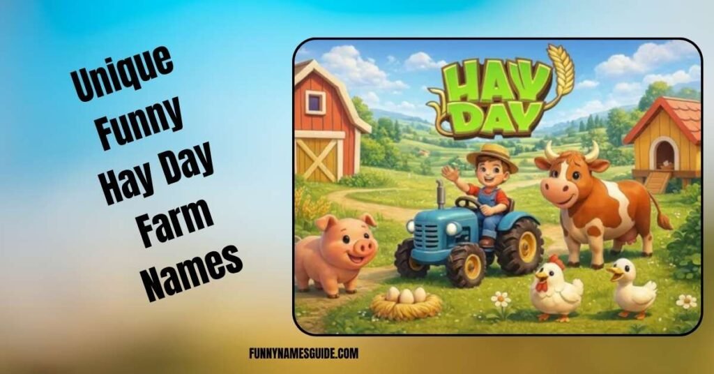 Unique Funny Hay Day Farm Names