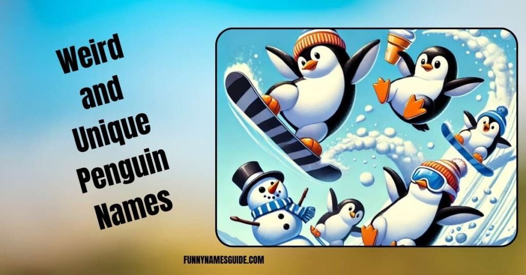 Weird and Unique Penguin Names