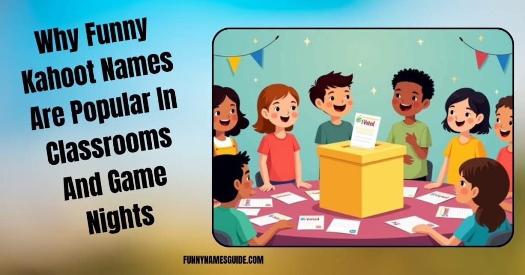 Why Funny Kahoot Names Are Popular In Classrooms And Game Nights