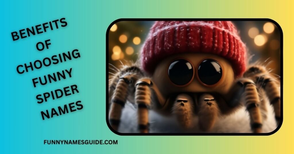 Benefits of Choosing Funny Spider Names