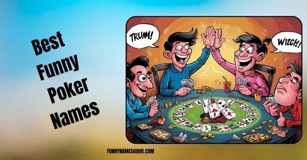 51+ Funny Poker Names Hilarious Table Aliases for 2026 2 Best Funny Poker Names