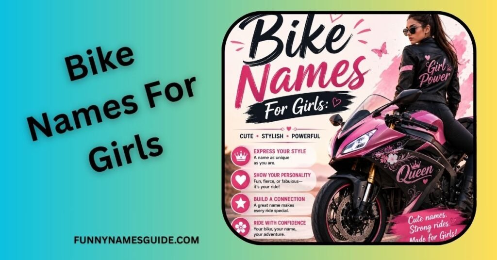 Bike Names For Girls