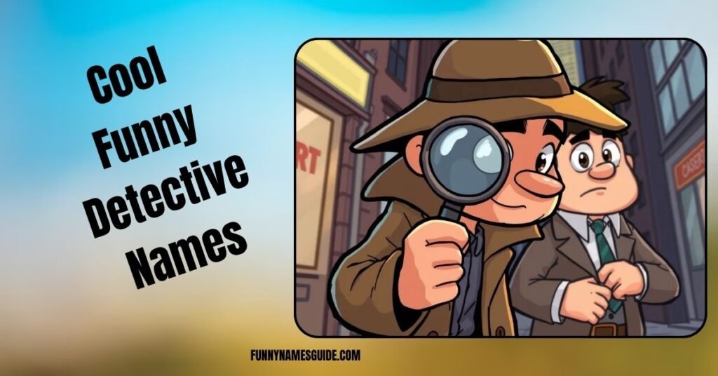 Cool Funny Detective Names