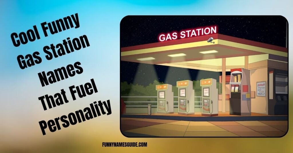 Cool Funny Gas Station Names That Fuel Personality