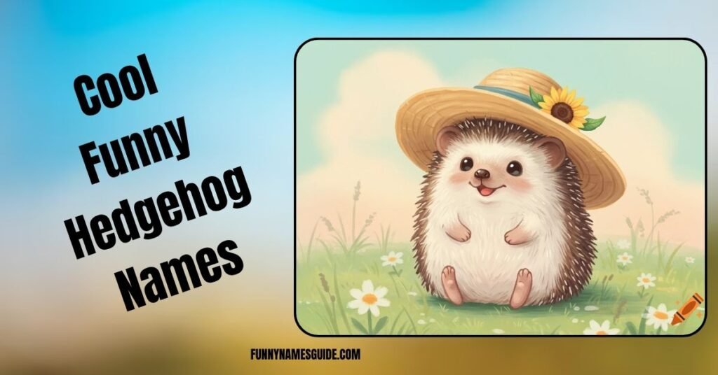 Cool Funny Hedgehog Names