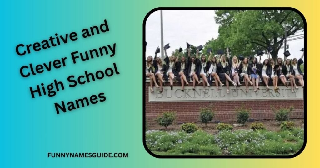 Creative and Clever Funny High School Names