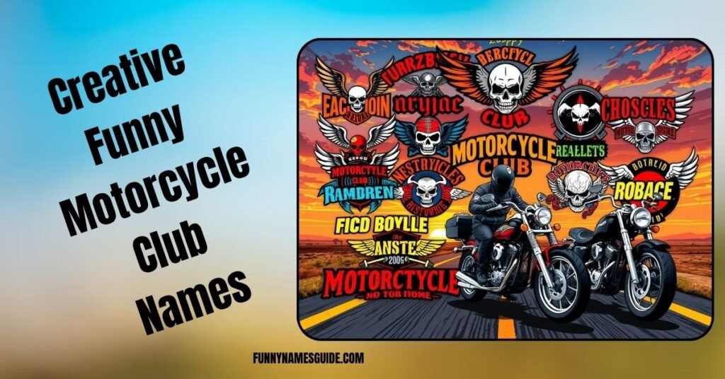 Creative Funny Motorcycle Club Names