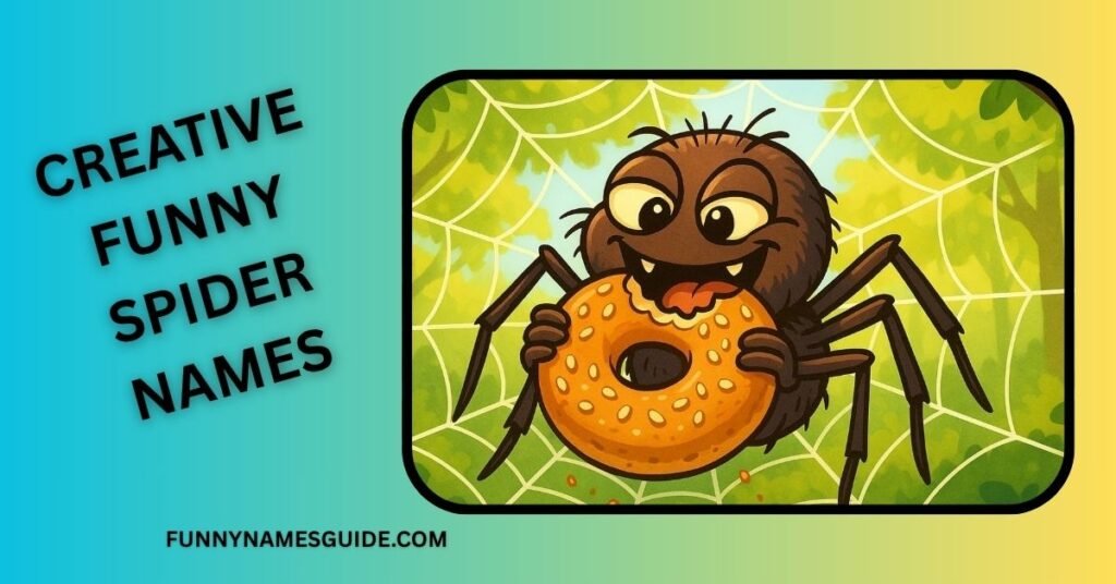 Creative Funny Spider Names