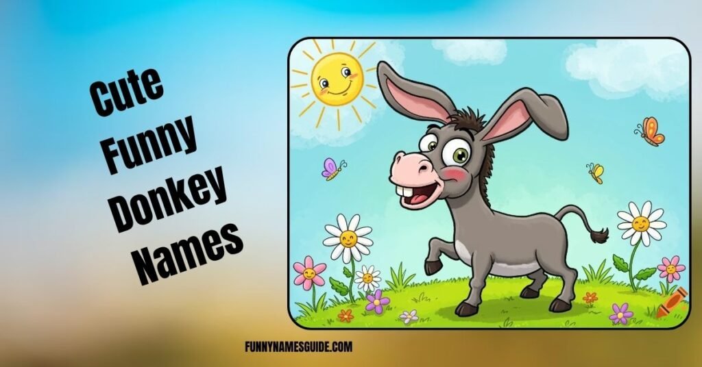 Cute Funny Donkey Names