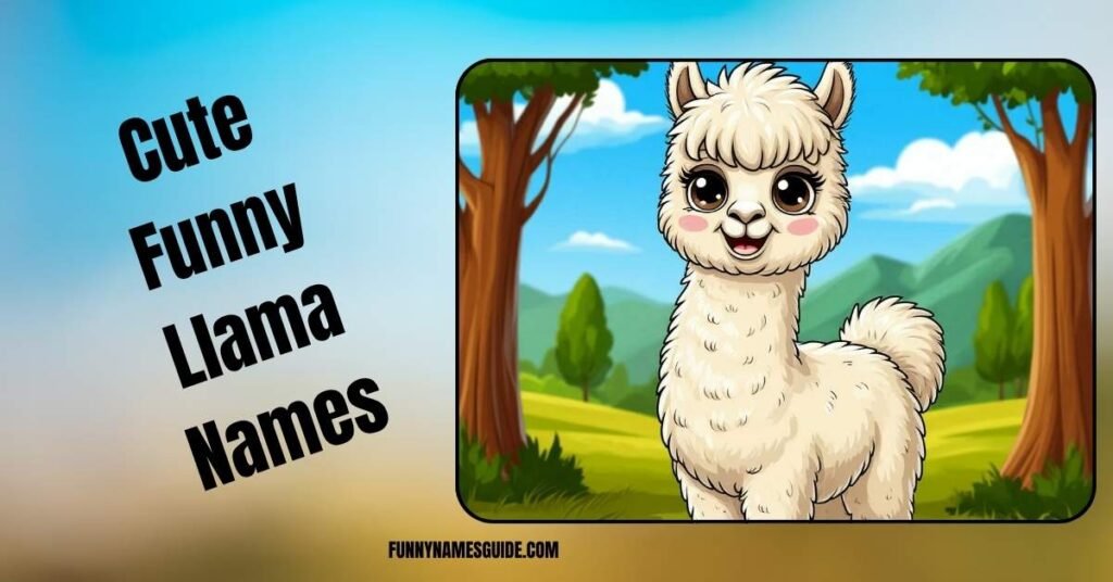 Cute Funny Llama Names