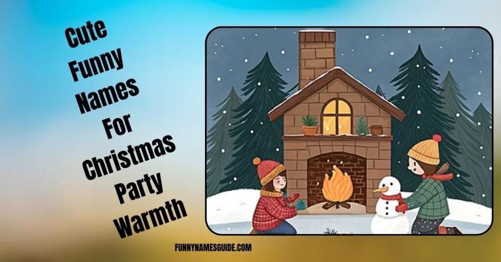 Cute Funny Names For Christmas Party Warmth