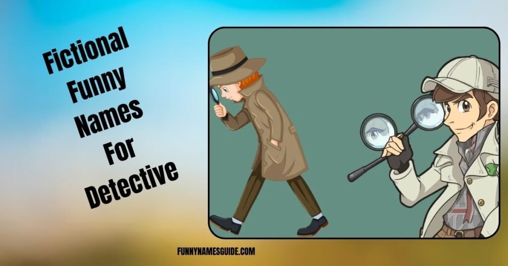 Fictional Funny Names For Detective