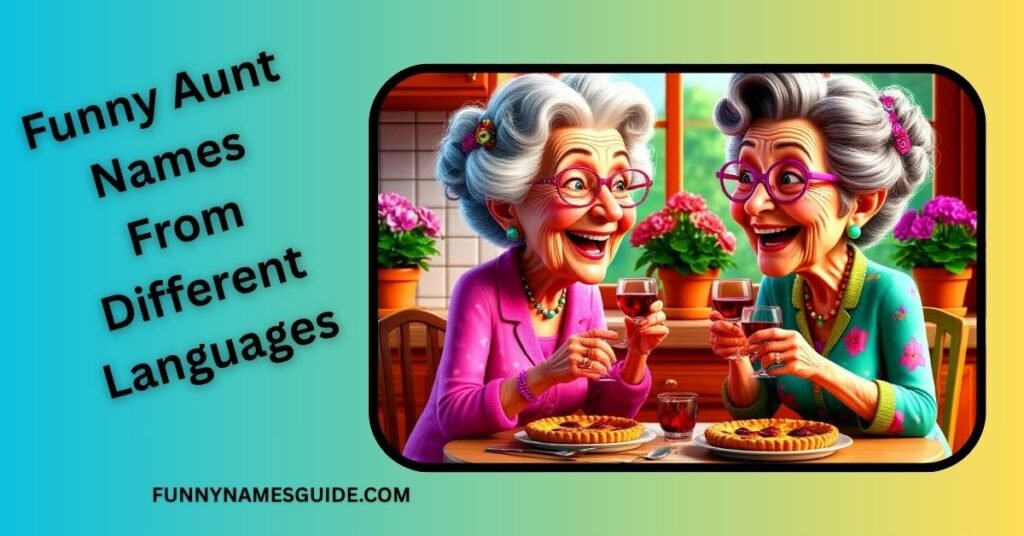 Funny Aunt Names From Different Languages