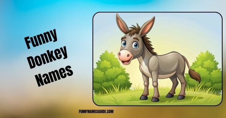 Funny Donkey Names