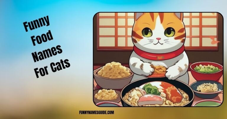 Funny Food Names For Cats
