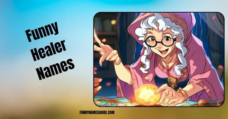 Funny Healer Names