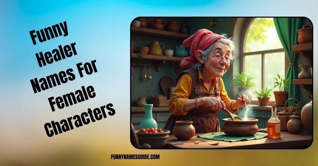 Funny Healer Names For Female Characters
