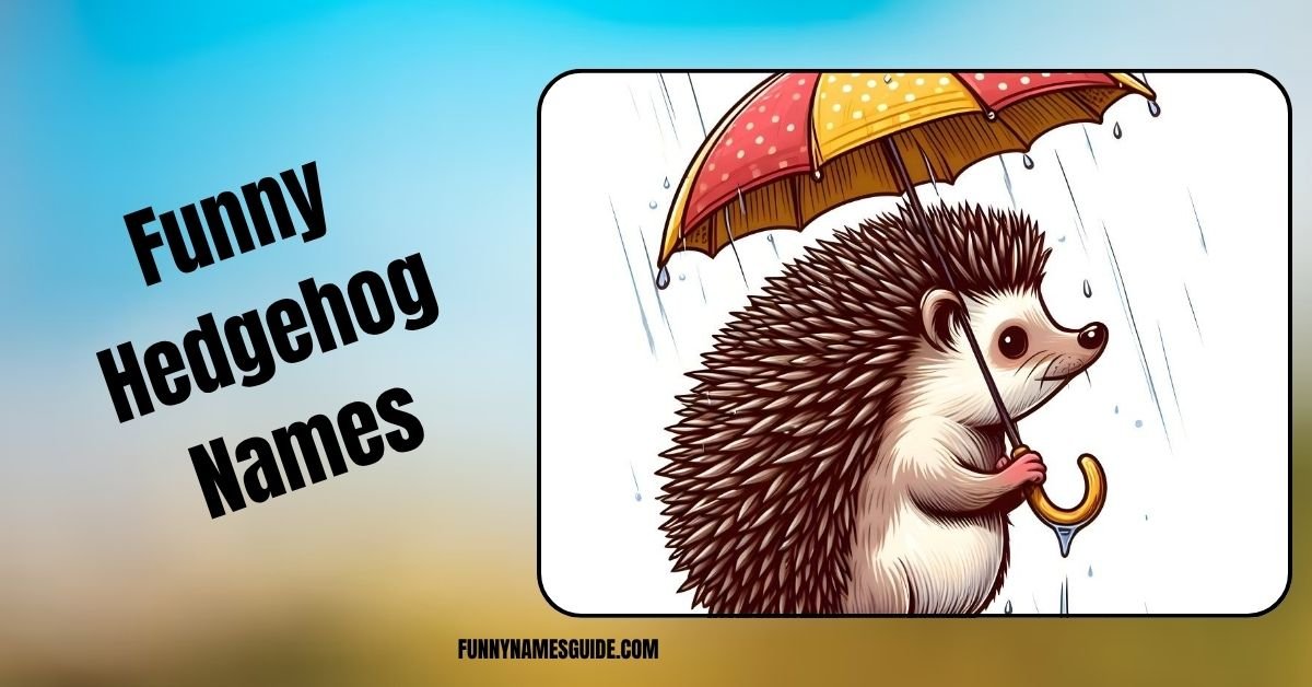 Funny Hedgehog Names