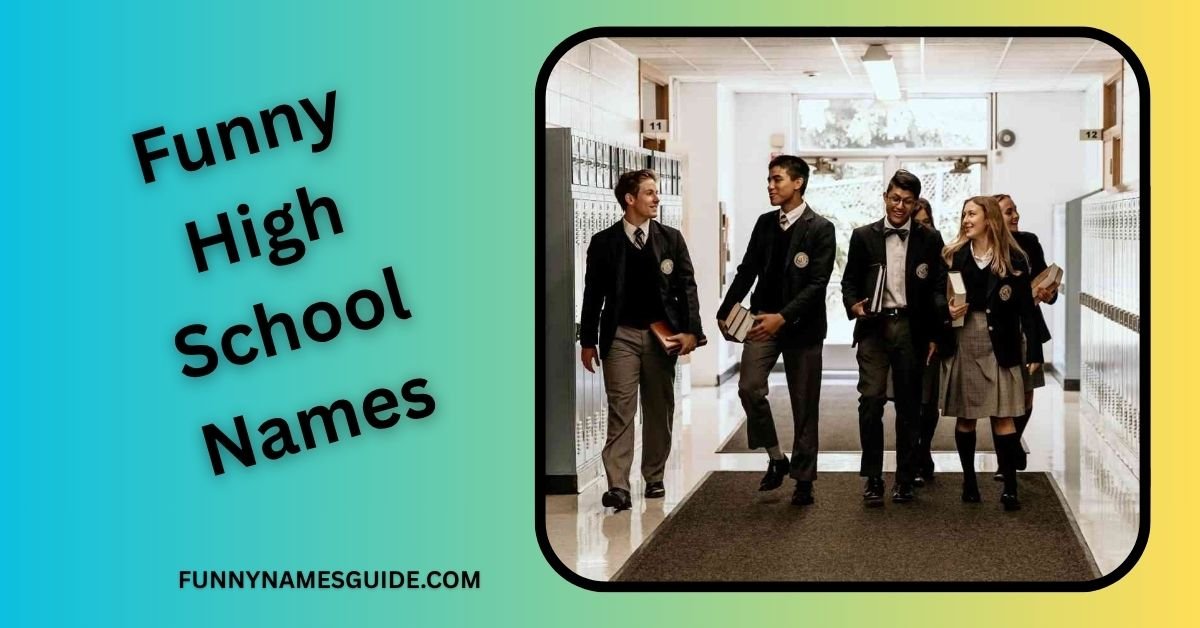 Funny High School Names