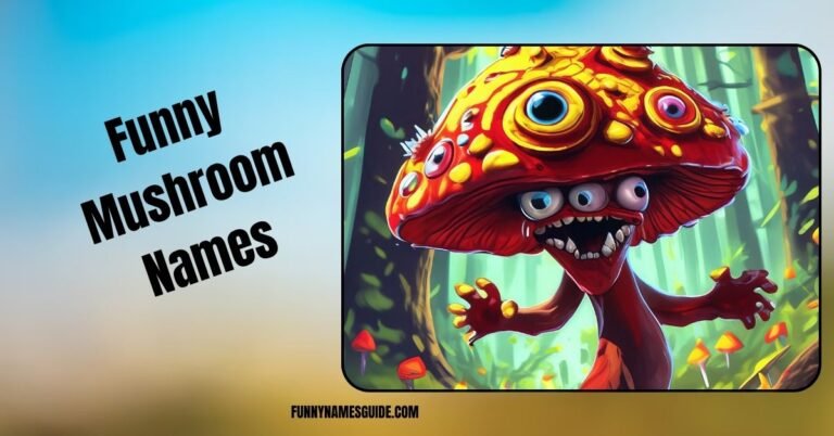 Funny Mushroom Names