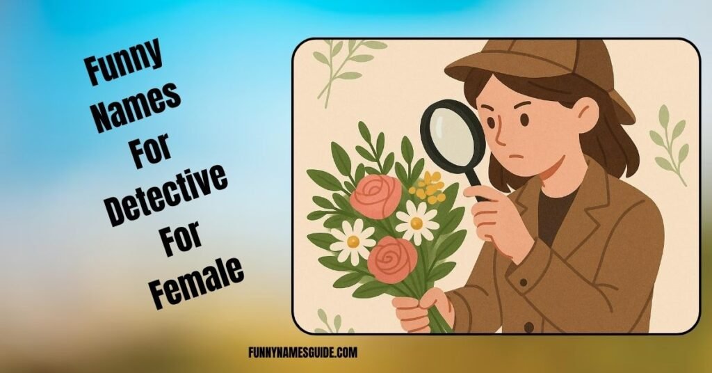  Funny Names For Detective For Female