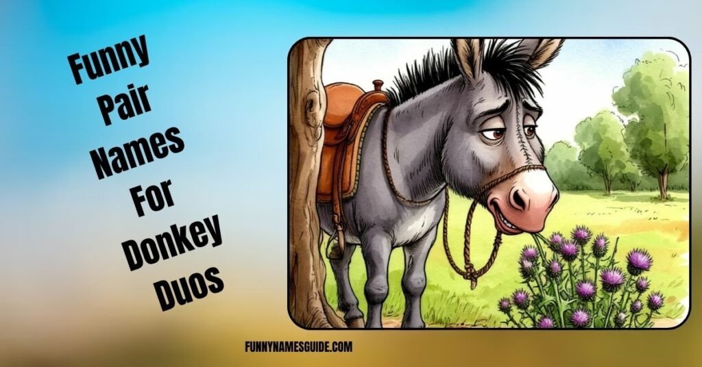 Funny Pair Names For Donkey Duos