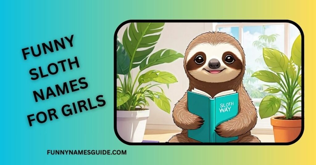 Funny Sloth Names For Girls