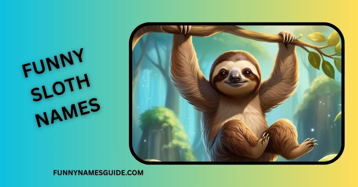 Funny Sloth Names