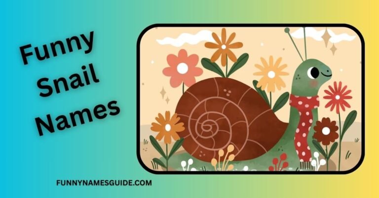 Funny Snail Names