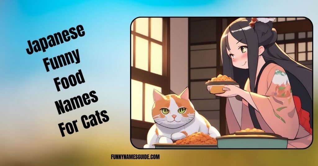Japanese Funny Food Names For Cats
