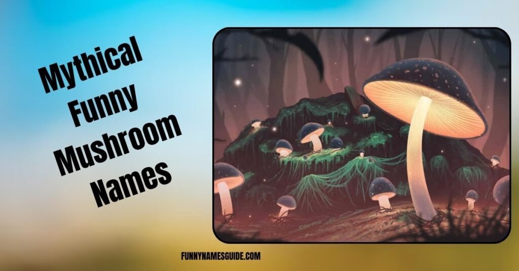 63+ Funny Mushroom Names Hilarious Picks 4 Mythical Funny Mushroom Names