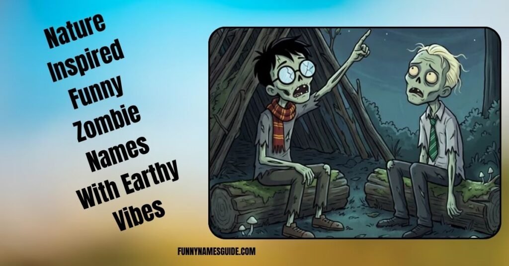 39+ Funny Zombie Names Hilarious & Creepy Picks 5 Nature Inspired Funny Zombie Names With Earthy Vibes