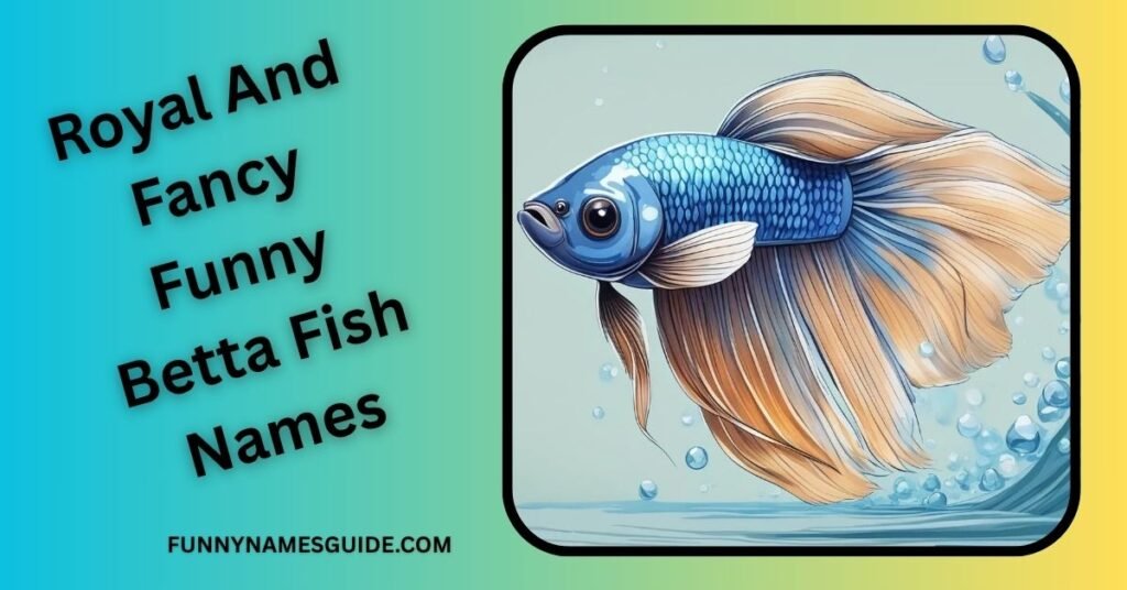 Royal And Fancy Funny Betta Fish Names
