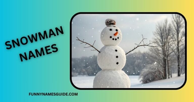 Snowman Names