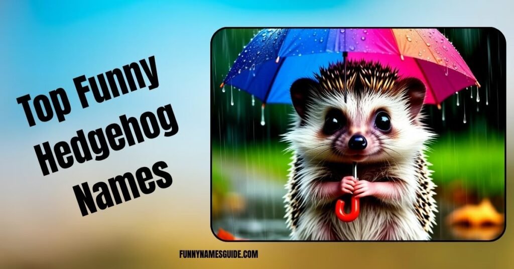Top Funny Hedgehog Names