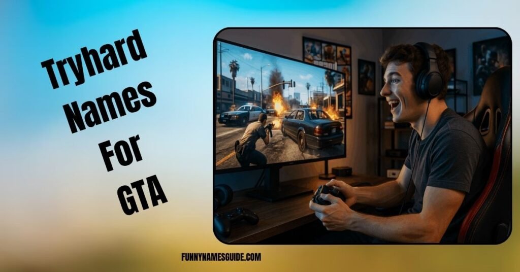 Tryhard Names For GTA
