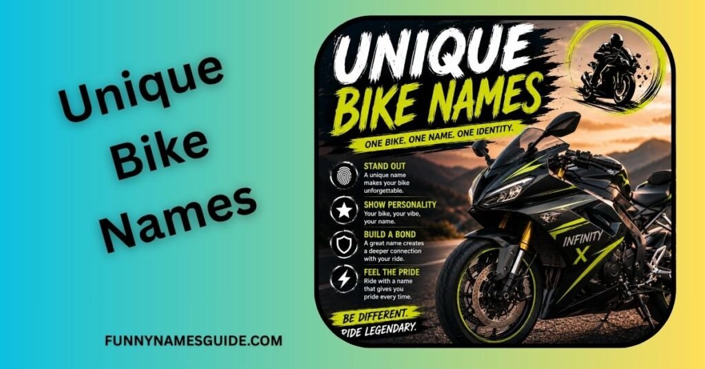 Unique Bike Names
